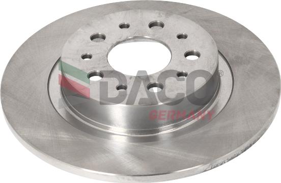 DACO Germany 600913 - Brake Disc autospares.lv