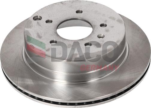 DACO Germany 600404 - Brake Disc autospares.lv