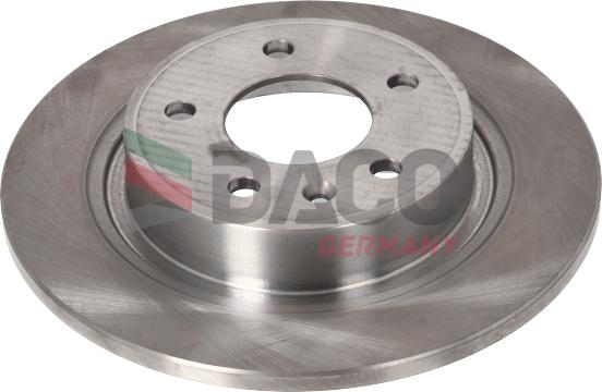 DACO Germany 600403 - Brake Disc autospares.lv