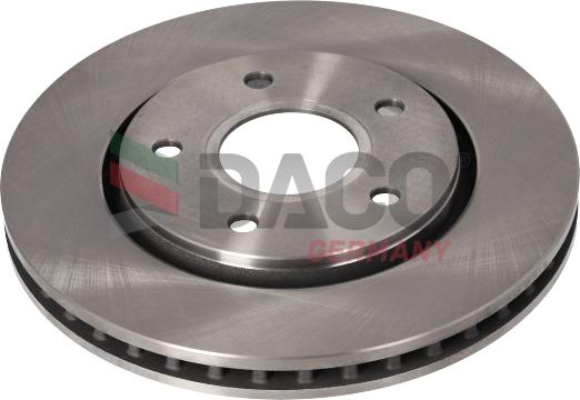 DACO Germany 600505 - Brake Disc autospares.lv