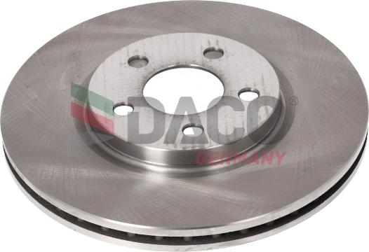 DACO Germany 600503 - Brake Disc autospares.lv