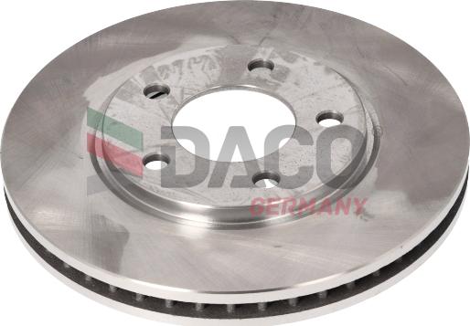 DACO Germany 600511 - Brake Disc autospares.lv