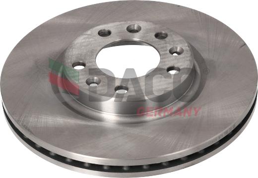 DACO Germany 600606 - Brake Disc autospares.lv