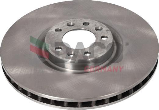 DACO Germany 600608 - Brake Disc autospares.lv