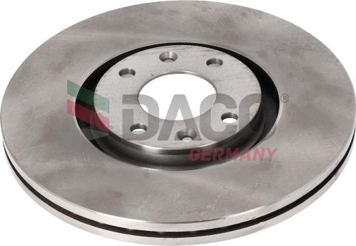 DACO Germany 600603 - Brake Disc autospares.lv