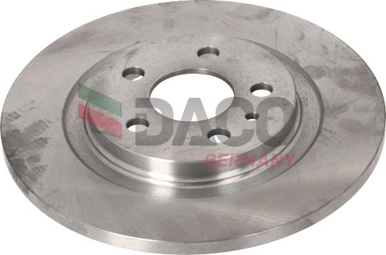 DACO Germany 600610 - Brake Disc autospares.lv