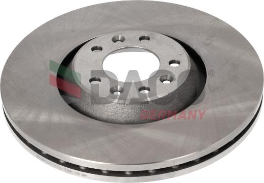 DACO Germany 600613 - Brake Disc autospares.lv