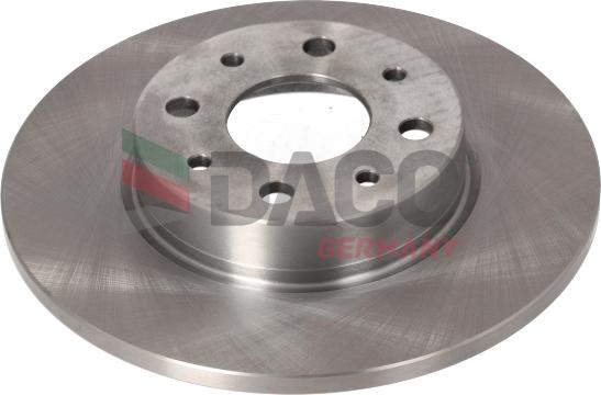 DACO Germany 600109 - Brake Disc autospares.lv