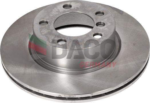 DACO Germany 600355 - Brake Disc autospares.lv