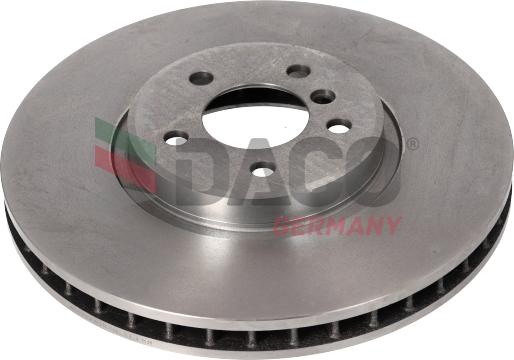 DACO Germany 600339 - Brake Disc autospares.lv