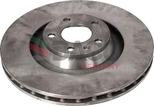 DACO Germany 600211 - Brake Disc autospares.lv