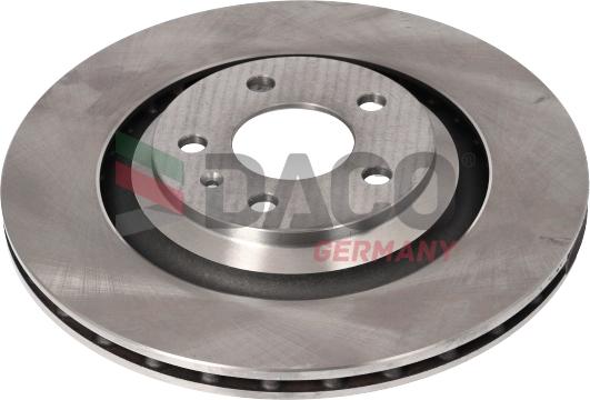 DACO Germany 600231 - Brake Disc autospares.lv