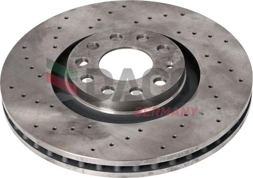 DACO Germany 600224 - Brake Disc autospares.lv