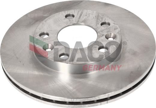 DACO Germany 600705 - Brake Disc autospares.lv