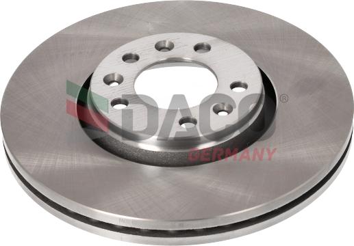 DACO Germany 601929 - Brake Disc autospares.lv