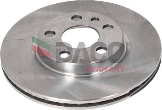 DACO Germany 601923 - Brake Disc autospares.lv