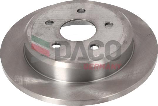 DACO Germany 601608 - Brake Disc autospares.lv