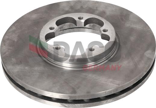 DACO Germany 601021 - Brake Disc autospares.lv