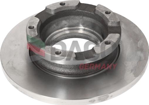 DACO Germany 601022 - Brake Disc autospares.lv