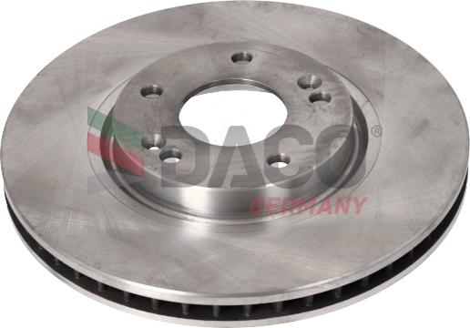 DACO Germany 601302 - Brake Disc autospares.lv