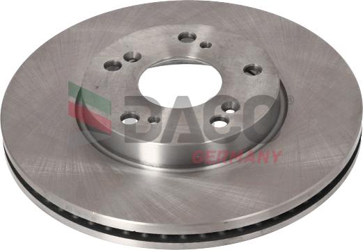 DACO Germany 601217 - Brake Disc autospares.lv