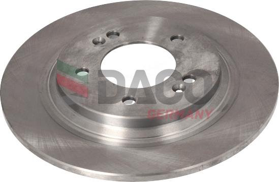 DACO Germany 601705 - Brake Disc autospares.lv