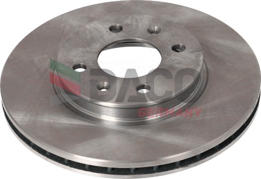 DACO Germany 601708 - Brake Disc autospares.lv