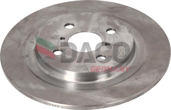 DACO Germany 603969 - Brake Disc autospares.lv