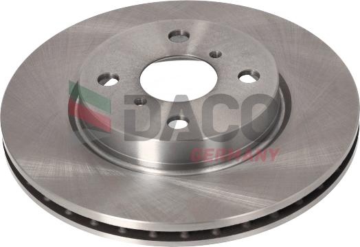 DACO Germany 603968 - Brake Disc autospares.lv