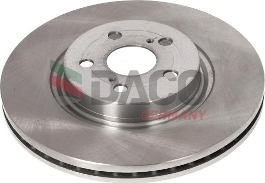 DACO Germany 603908 - Brake Disc autospares.lv