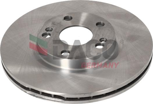 DACO Germany 603914 - Brake Disc autospares.lv
