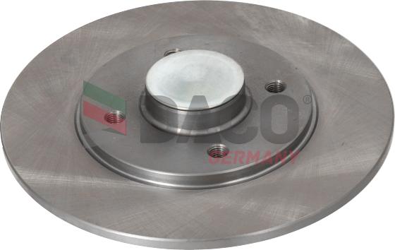 DACO Germany 603918 - Brake Disc autospares.lv