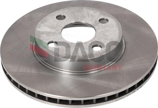 DACO Germany 603917 - Brake Disc autospares.lv