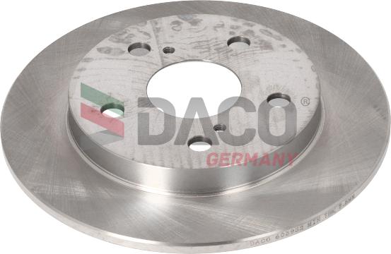 DACO Germany 603932 - Brake Disc autospares.lv