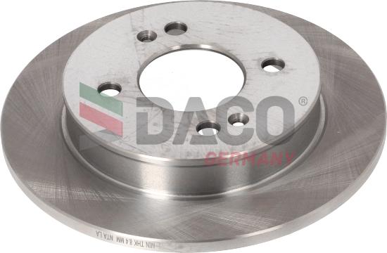 DACO Germany 603545 - Brake Disc autospares.lv