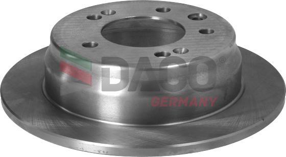 DACO Germany 603541 - Brake Disc autospares.lv