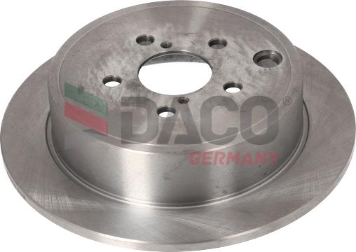 DACO Germany 603608 - Brake Disc autospares.lv