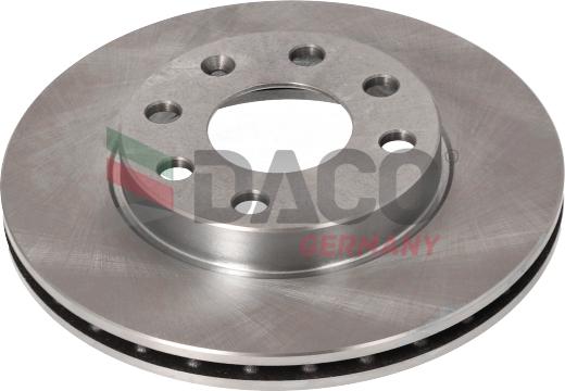 DACO Germany 603615 - Brake Disc autospares.lv