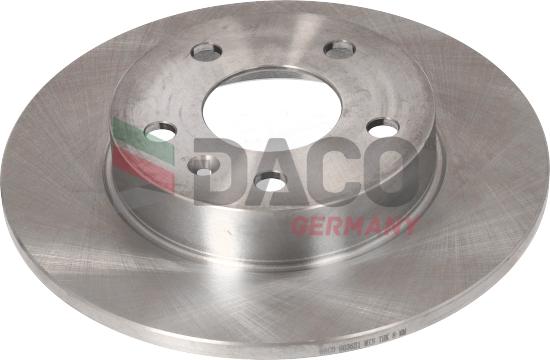 DACO Germany 603631 - Brake Disc autospares.lv