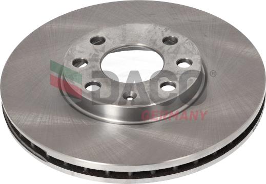 DACO Germany 603675 - Brake Disc autospares.lv