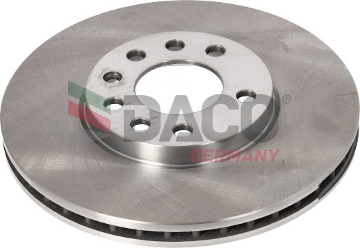 DACO Germany 603670 - Brake Disc autospares.lv