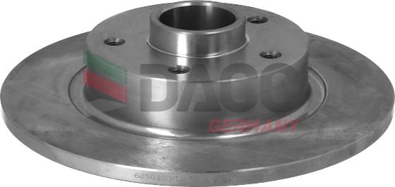 DACO Germany 603042 - Brake Disc autospares.lv