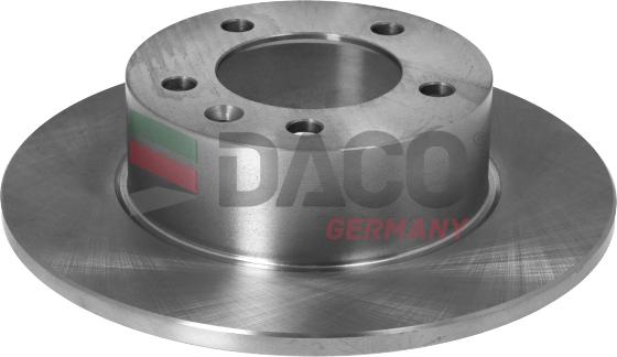 DACO Germany 603019 - Brake Disc autospares.lv