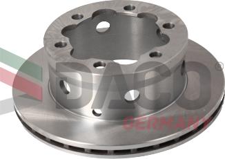 DACO Germany 603344 - Brake Disc autospares.lv