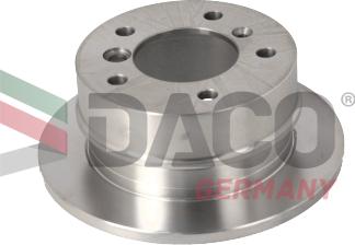 DACO Germany 603368 - Brake Disc autospares.lv