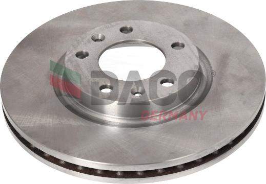 DACO Germany 603755 - Brake Disc autospares.lv