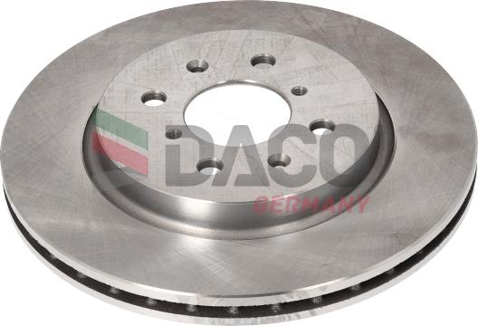 DACO Germany 603706 - Brake Disc autospares.lv