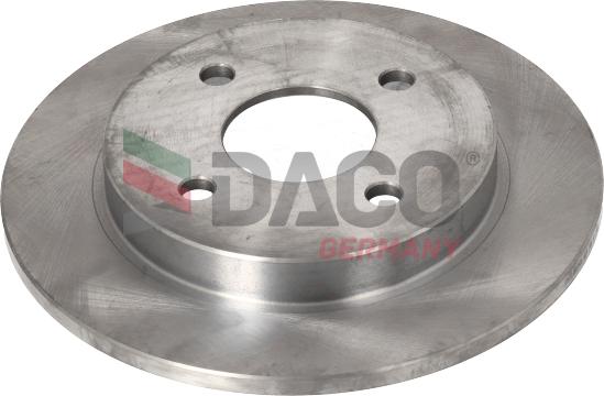 DACO Germany 602505 - Brake Disc autospares.lv