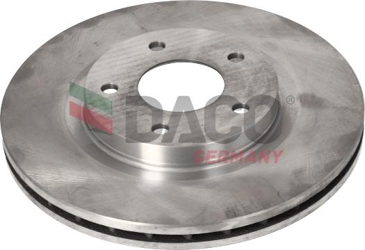 DACO Germany 602501 - Brake Disc autospares.lv