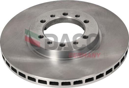 DACO Germany 602517 - Brake Disc autospares.lv